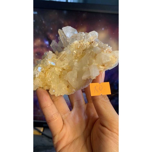 natural stone Natural Citrine dispersion NATURAL Citrine chakra cleansing Clear Quartz 180