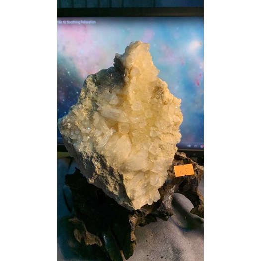 Natural Citrine Stone Slab Natural Citrine Dispersed NATURAL Citrine Chakra Purifying Clear Quartz 1