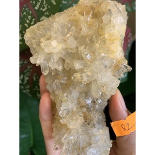Đá natural stone Citrine phale NATURAL trong suốt Citrine thanh tẩy chakra Clear Quartz 82