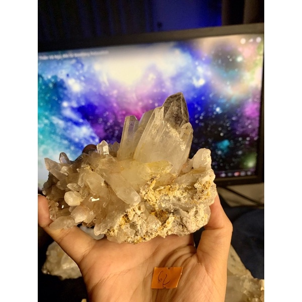 Natural Citrine Phale Natural Stone Dust Natural Citrine Phale NATURAL Clear Citrine Chakra Purifyin