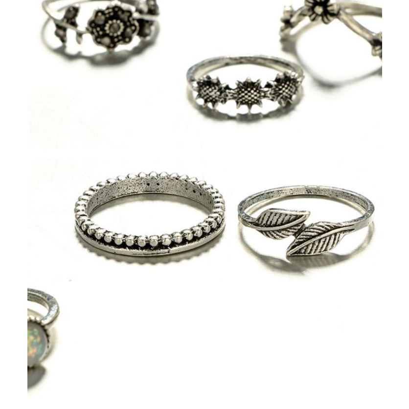 1 chiếc nhẫn bạc Gieo duyên phong cách huyền bí giao ngẫu nhiên bán gieo duyên