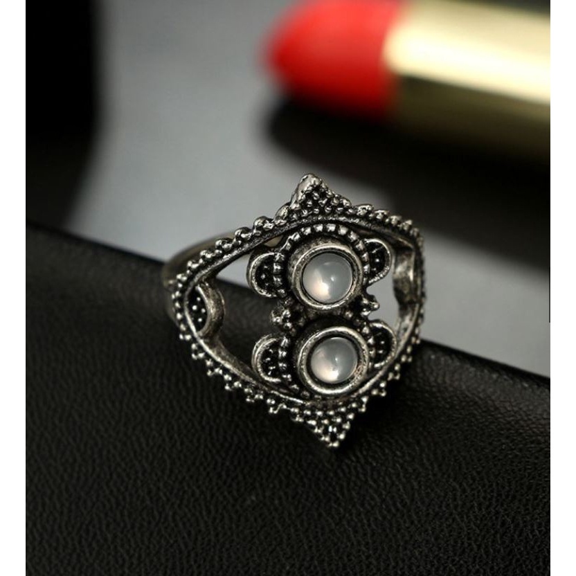 1 chiếc nhẫn bạc Gieo duyên phong cách huyền bí giao ngẫu nhiên bán gieo duyên