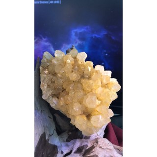 Viên stone thạch anh vàng Citrine tự nhiên năng lượng Vũ Trụ 846