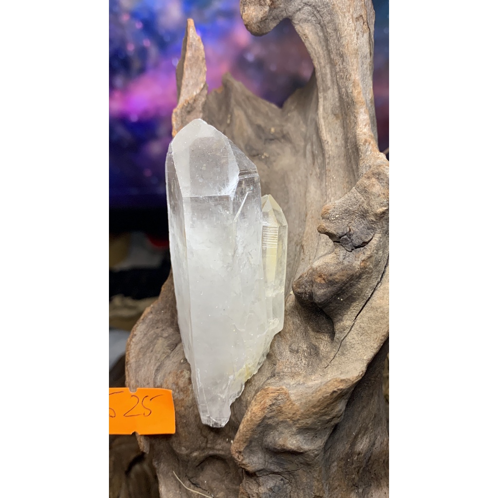 Trụ STONE thạch anh Clear quartz tự nhiên tinh thể năng lượng vũ trụ 525