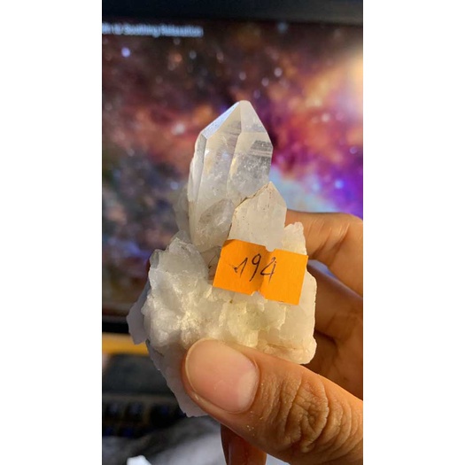 Đá stone tự nhiên Natural  Citrine tán sắc  NATURAL  Citrine  thanh tẩy chakra   Clear Quartz  189