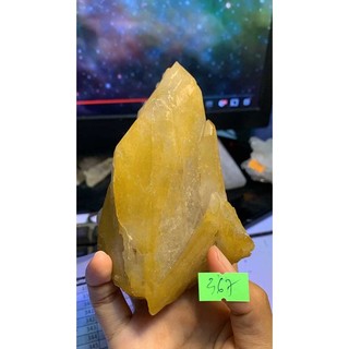 Đá stone tự nhiên natural vàng citrine natural phale năng lượng vũ trụ mạnh 367