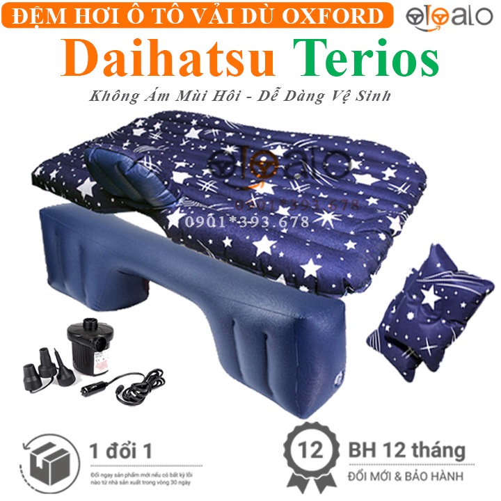 Đệm nệm hơi dành cho xe ô tô Daihatsu Terios vải dù cao cấp - OTOALO