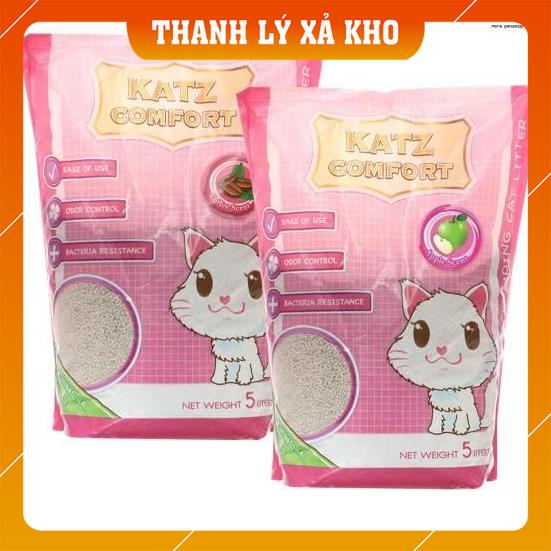 Giá siêu rẻ. Cát vệ sinh cho mèo Katz Comfort túi 5L