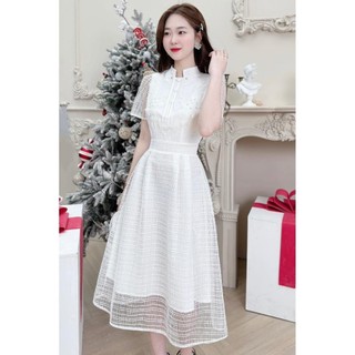 Váy dự tiệc váy đi hẹn hò đi làm Hà Thanh Boutique chất Ren V404 AS STORE