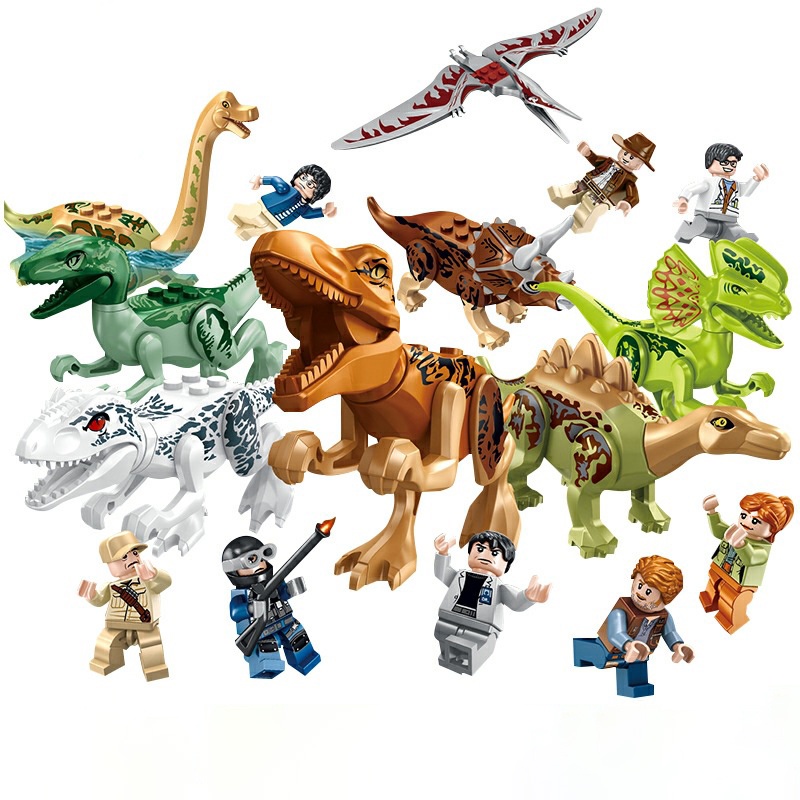 [ 205 Chi Tiết] Bộ đồ chơi lắp ráp Lego Khủng Long Bạo Chúa, xếp hình Lego khủng long Dinosaurs đồ chơi cho bé