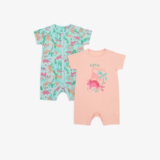 MOTHERCARE - Romper - Set 2 Áo Liền Quần Cộc Chân