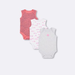 MOTHERCARE - Bodysuits- Set 3 Áo Liền Quần