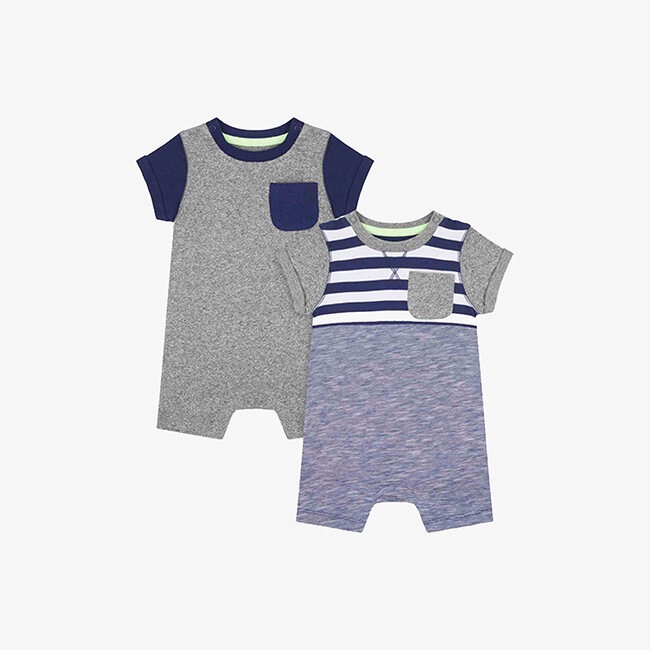 MOTHERCARE - Romper - Set 2 Áo Liền Quần Cộc Chân