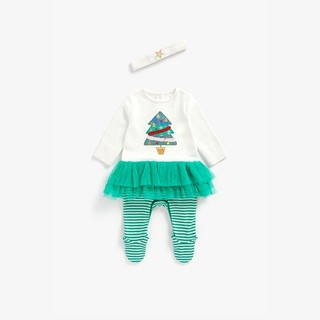 MOTHERCARE - Đồ Ngủ Bé Gái Màu Xanh
