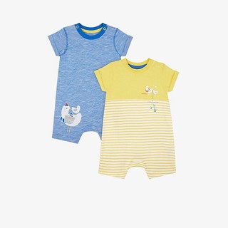 MOTHERCARE - Romper - Set 2 Áo Liền Quần Cộc Chân