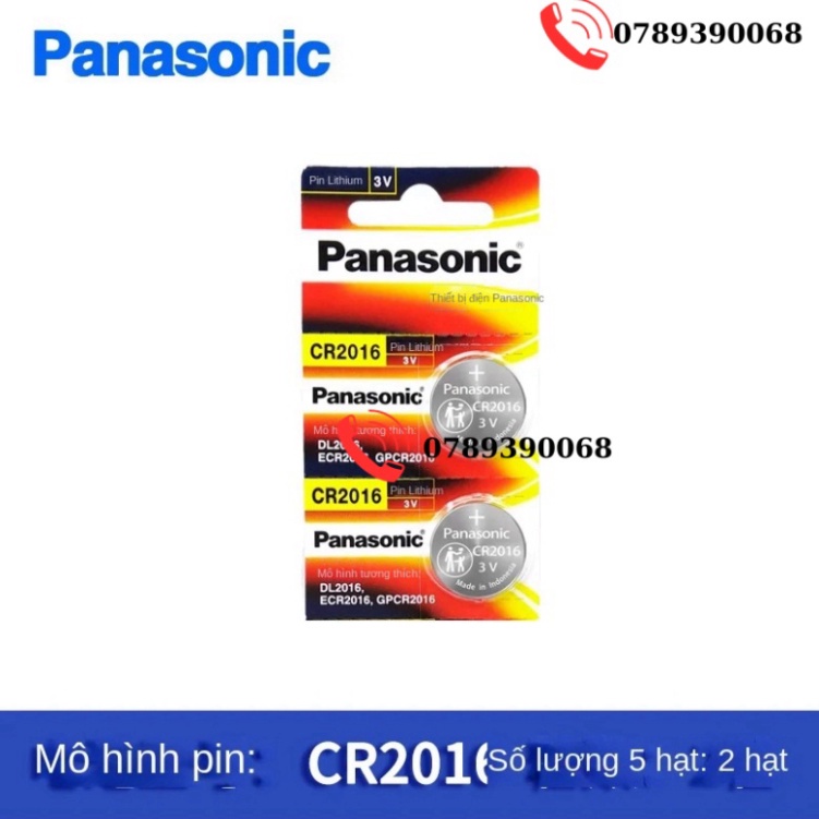 Panasonic Chính Hãng CR2032 CR2025 CR2025 2016 Pin Nút 3V Cân Xe Xiaomi Điều Khiển Từ Xa