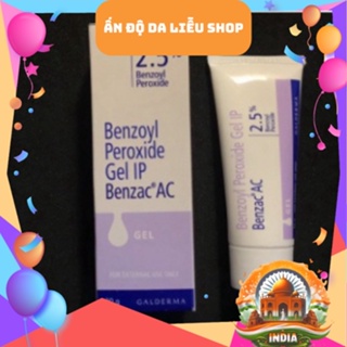 Benzac AC 2.5 - 5%kem chấm mụn, 5 % và 2.5% benzoyl peroxide