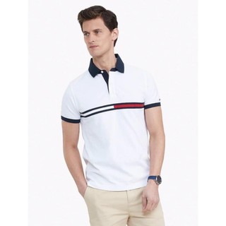 Áo polo trắng nam Tom my hot