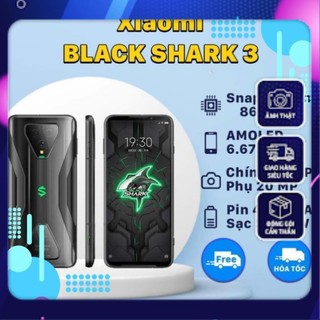 Điện thoại xiaomi black shark 3 - snapdragon 865 - super amoled 6.67 inch
