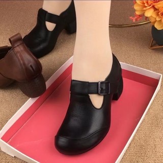 Hàng Có Sẵn Giày Đế Mềm Dày Cao Cấp Phong Cách Dân Tộc Hợp Thời Trang Cho Phụ Nữ Trung Niên