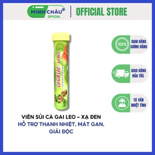 Viên sủi Cà gai leo Xạ đen Vitamin Cao cà gai leo Tuýp 20 viên