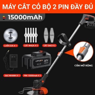 Máy Cắt Cỏ cầm tay dùng pin điện Công Suất 1800w, Pin Khủng 15000mah, Hàng Chính Hãng, Bảo Hành 12 Tháng DBN