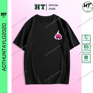 Áo thun đầu lâu bóng chày form rộng áo unisex tay lỡ nam nữ HTSTORE mát đen,trắng size S-XXL