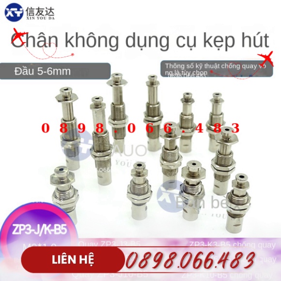 Tích Hợp Thanh Đệm ZP3-J3/J6/J10-B5 ZP3-K3/K6/K10-B5 Khung Kim Loại Đầu 5/6Mm có xuất hóa đơn