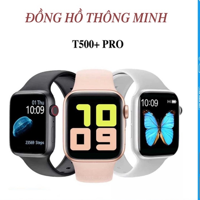 Đồng hồ thông minh T500 +BẢN CAO CẤP đa chức năng dùng 3 ngày mới hết pin, chống nước cực bền HOT