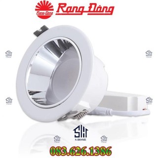 Đèn led downlight âm trần đổi màu 12w rạng đông at17 đm 110/12w