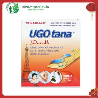 Băng Dính Cá Nhân Y Tế Ugotana 19mmx72mm (Đã Tiệt Trùng)