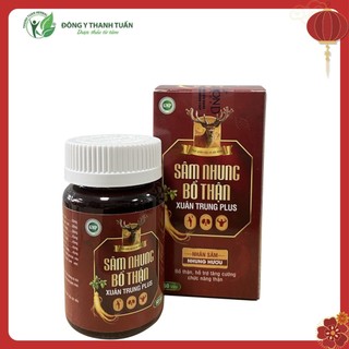 [Chính Hãng] Sâm Nhung Bổ Thận Xuân Trung - Bổ Thận, Dưỡng Huyết, Tăng Cường Sinh Lý Nam/Nữ