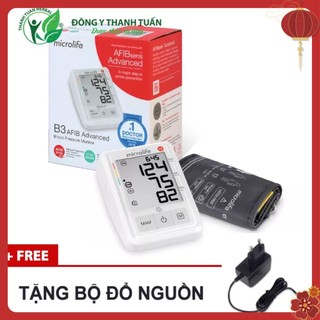 Máy đo huyết áp tự động Microlife B3 AFIB Advance - BH 5 năm, tặng bộ đổ nguồn