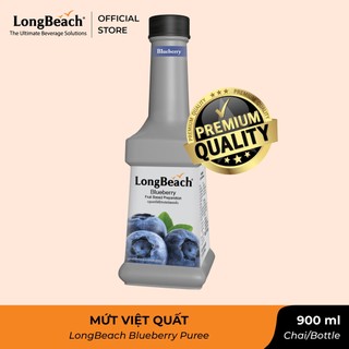 Mứt Trái Cây pha chế vị Việt Quất - LongBeach Blueberry Puree 900ml