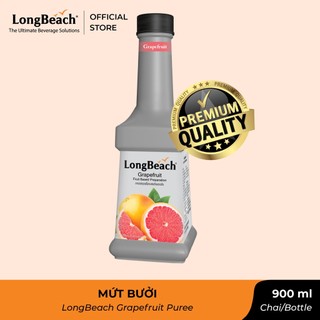 Mứt Trái Cây pha chế vị Bưởi - LongBeach Grapefruit Puree 900ml