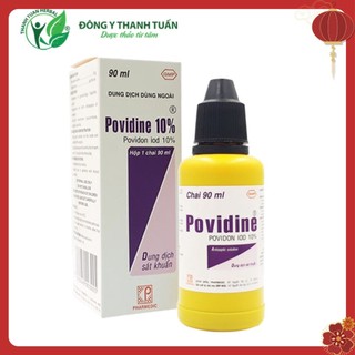 Dung dịch sát khuẩn Povidine chai lớn 90ml - Sát trùng và làm khô vết thương