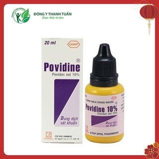 [New] Chai Sát Trùng Vết Thương Povidine 20ml (Vàng)