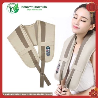 [Cao cấp] Đai Massage Đấm Bóp Lưng, Vai, Cổ, Gáy Neck Shoulder W-808
