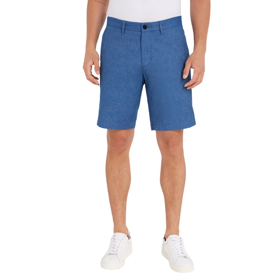 TOMMY HILFIGER - Quần Short Nam Im Brooklyn L Chambray MW0MW31182DBX