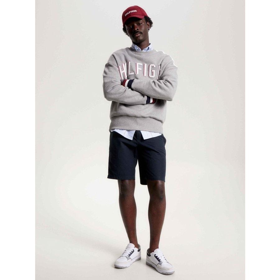 TOMMY HILFIGER - Quần Short Nam Harlem Side Tape Po MW0MW32158DW5