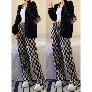 Áo khoác cardigan len nữ viền len line trắng cổ V siêu trendy trên Douyin có size phong cách E-girl