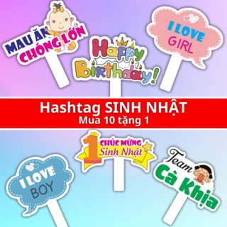 Hashtag Happy BirthDay, hashtag cầm tay chụp ảnh 2024 hashtag Hải Dương