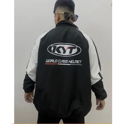 Áo khoác dù KYT nam nữ chất vải dù gió 2 lớp form rộng cổ đứng cao cấp _ DOMEN AD 67 Menswear Jacket SK24