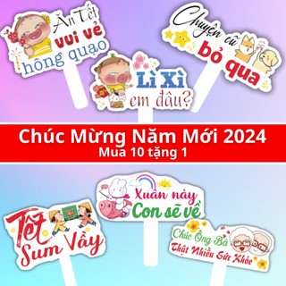 Hashtag Chúc Mừng Năm Mới giá rẻ Hashtag cầm tay Tết Hastag Hải Dương