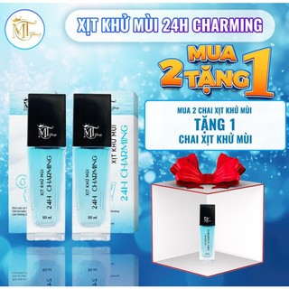 Xịt khử mùi 24h charming