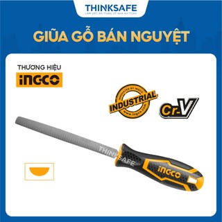 Ngân - giũa gỗ bán nguyệt ingco hwhf088 chiều dài giũa: 200mm - thinksafe