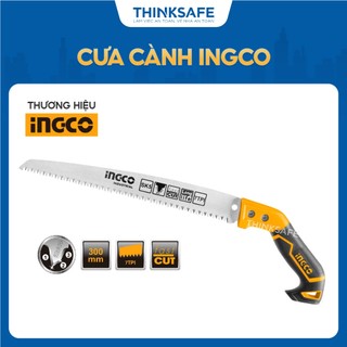 Cưa cành ingco hps3008 12"/300mm sk5 taiwan - răng cưa xử lý nhiệt - cắt nhanh thinksafe