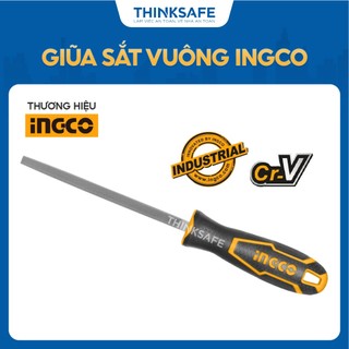 Giũa sắt vuông ingco hssf088 chiều dài giũa: 200mm, thép t12 - thinksafe