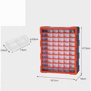 Hộp đựng linh kiện đa năng 60 ngăn