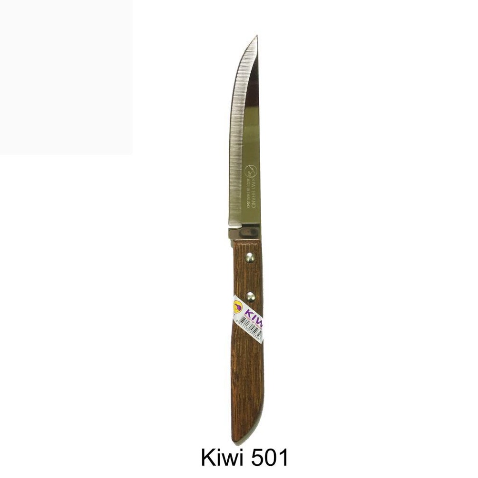 Chính Hãng Dao gọt trái cây KIWI 501 Made in Thailand cán gỗ, mũi nhọn,